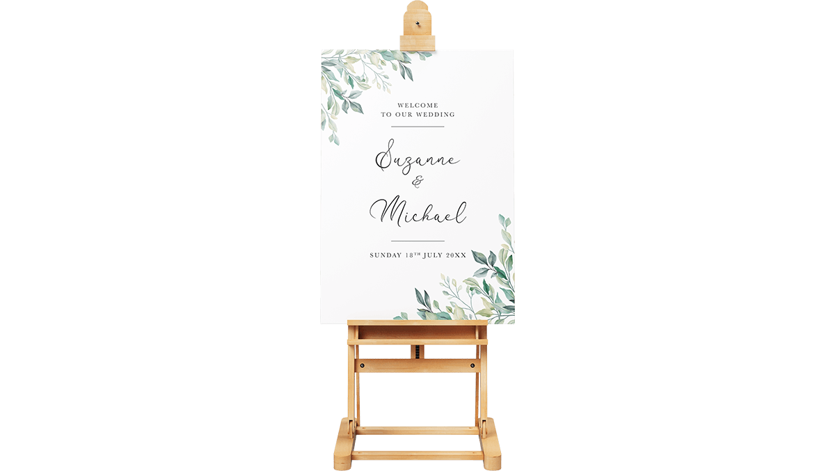 Wedding Table Plan Posters